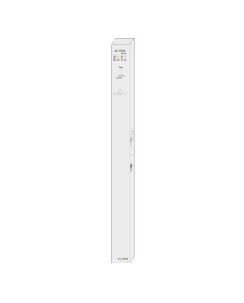 MECA * LÁMPARA LINEAL 38W 3000K NEGRA